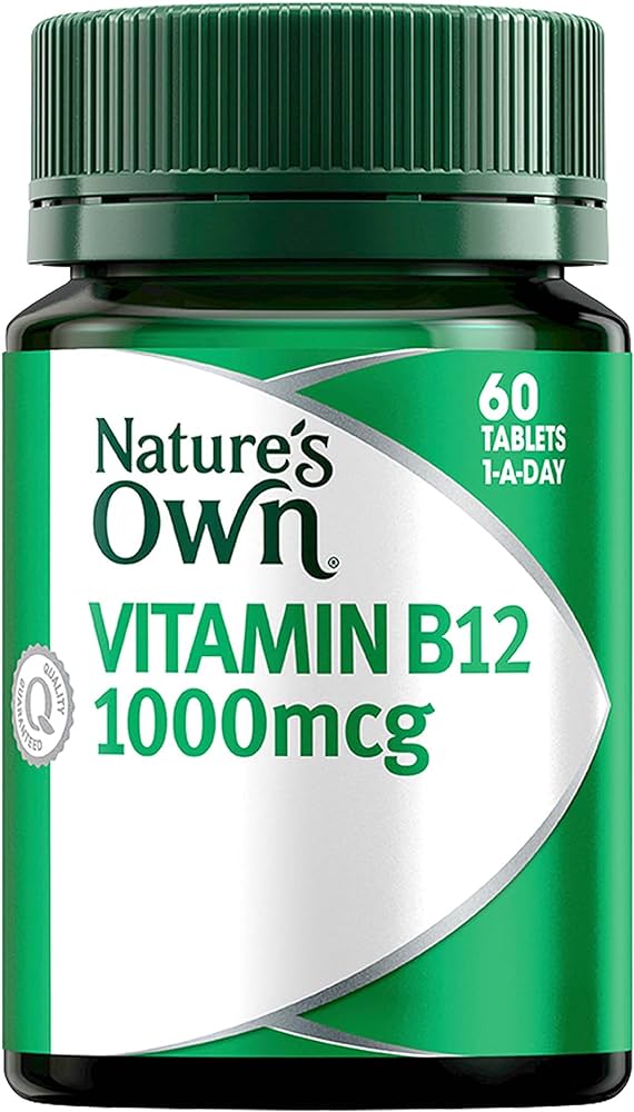 Natures Own Vitamin B12 60 Tabs