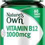 Natures Own Vitamin B12 60 Tabs