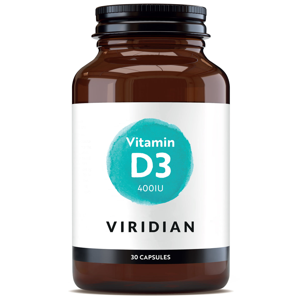 Viridian Nutrition Vitamin D3 400Iu - 30 Veg Caps