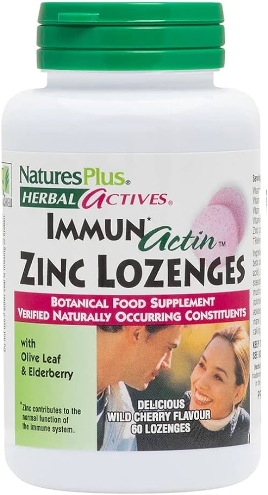Nature's Plus Zinc Lozenge - 60S