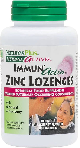 Nature's Plus Zinc Lozenge - 60S