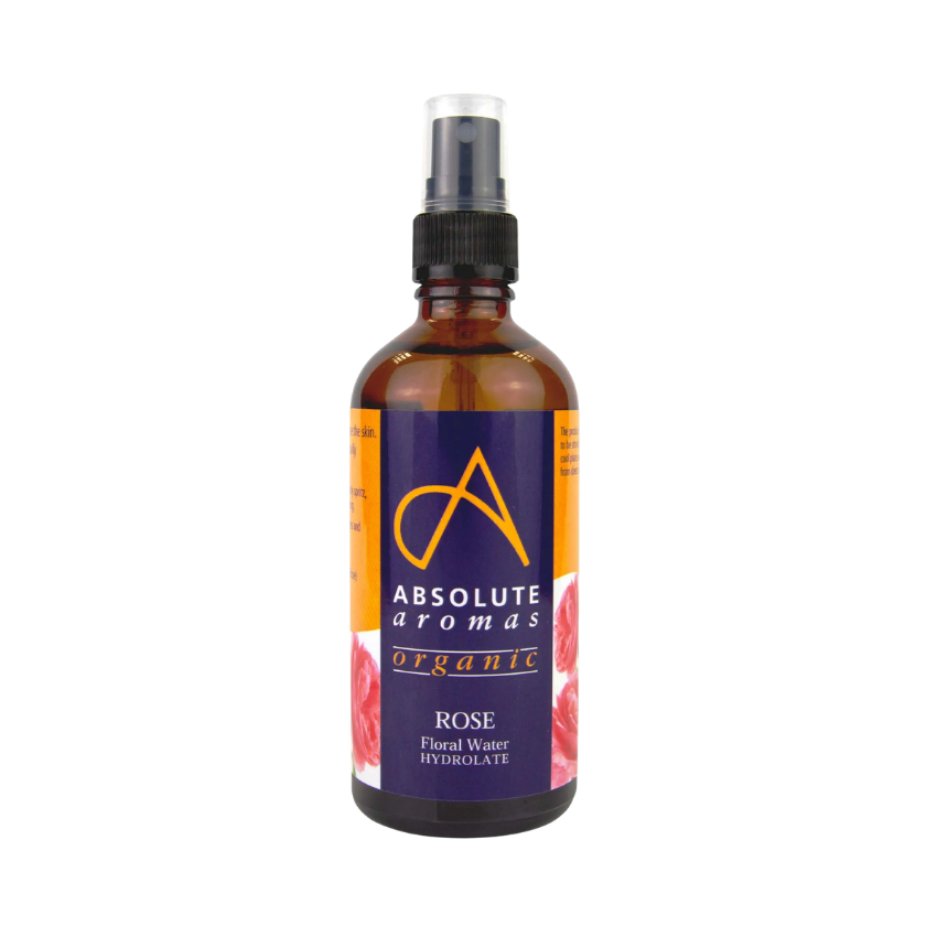 Absolute Aromas Org Rose Water 100ml