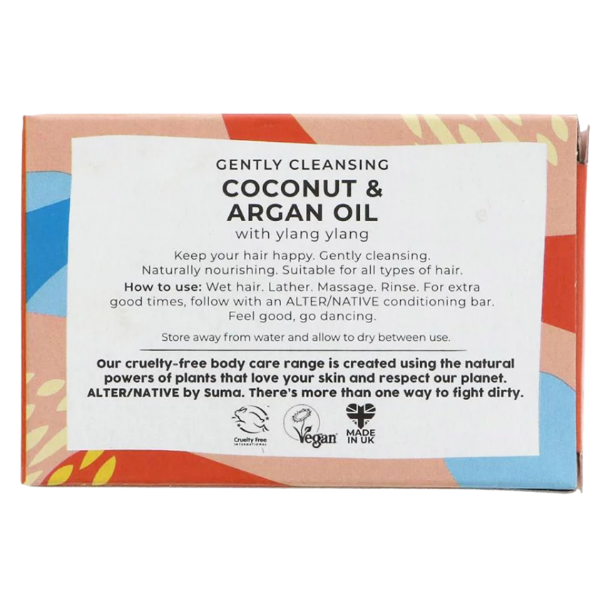 ALTER/NATIVE Coconut & Argan Oil Shampoo Bar