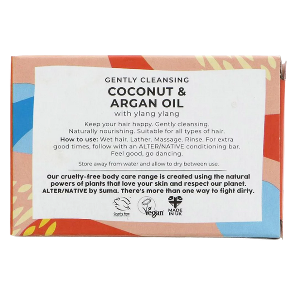 ALTER/NATIVE Coconut & Argan Oil Shampoo Bar