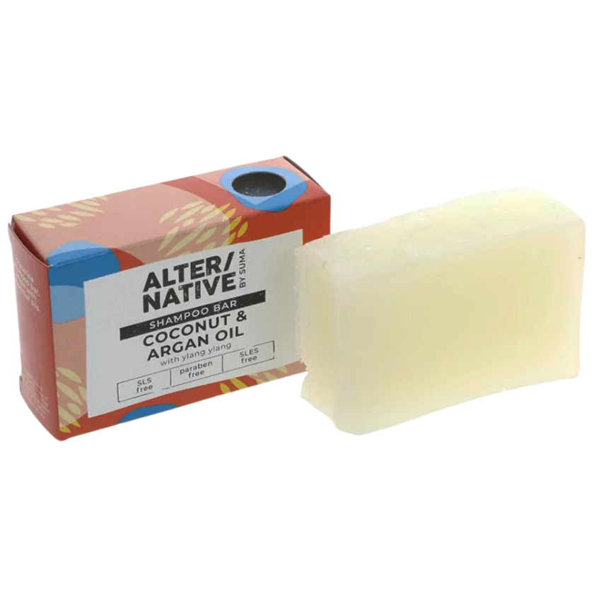 ALTER/NATIVE Coconut & Argan Oil Shampoo Bar