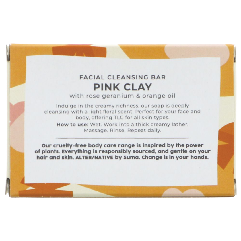 ALTER/NATIVE Facial Pink Clay Bar