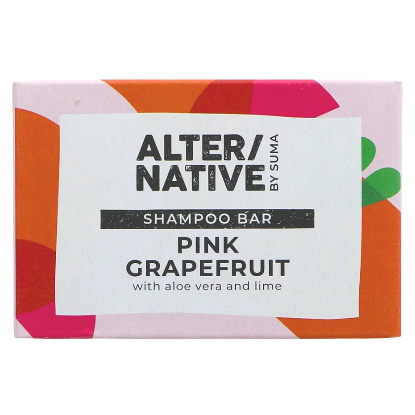 ALTER/NATIVE Shampoo Bar Pink Grapefruit 90g
