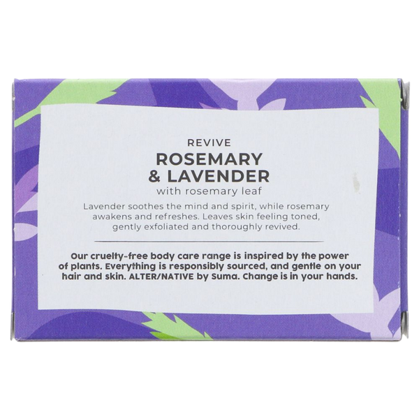 ALTER/NATIVE Rosemary & Lavendar Soap Bar 95g