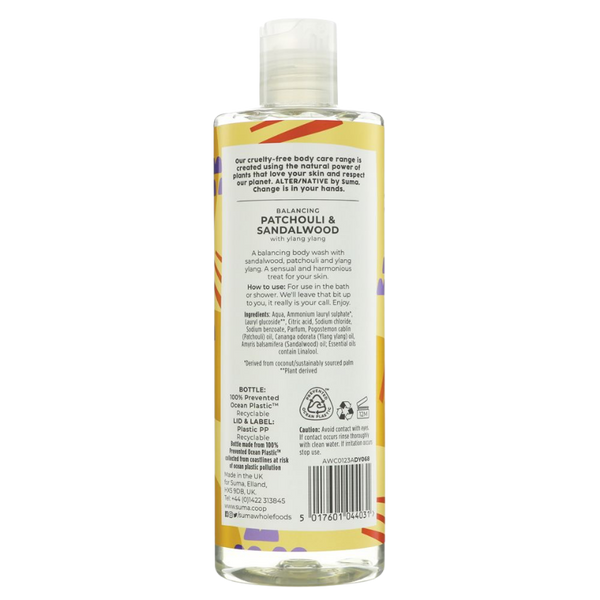 ALTER/NATIVE Patchouli Body Wash 400ml