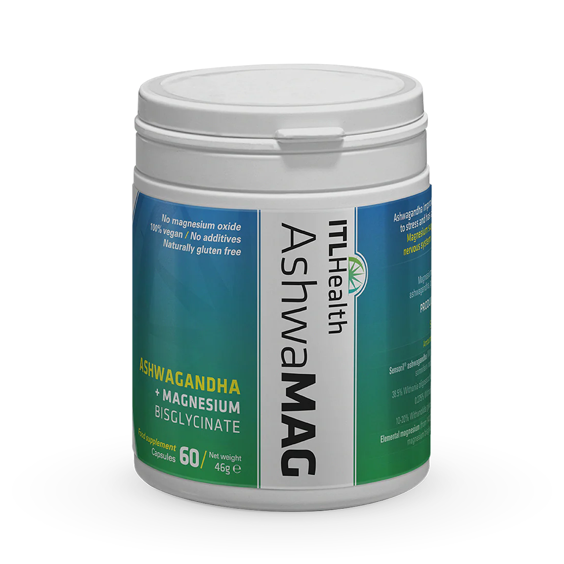 AshwaMag Ashwagandha And Magnesium 60's