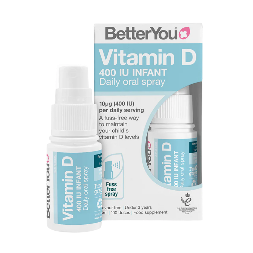 BetterYou Vitamin D 400iu Infant Oral Spray
