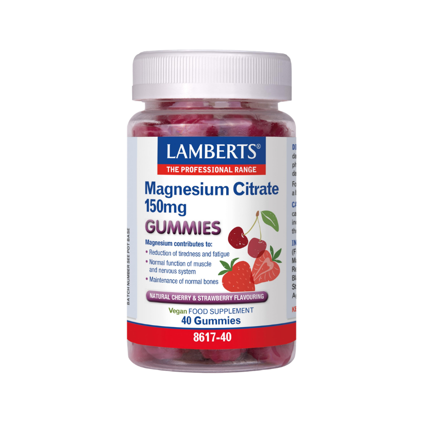 Lamberts mag citrate gummies 40s