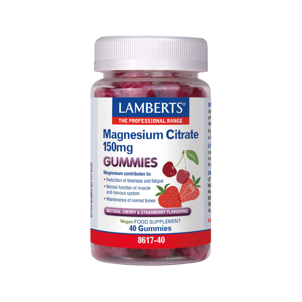 Lamberts mag citrate gummies 40s