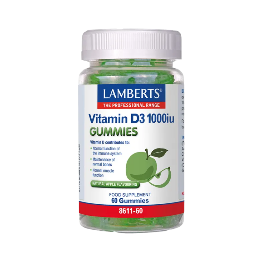 Lamberts Vitamin D3 1000iu Gummies