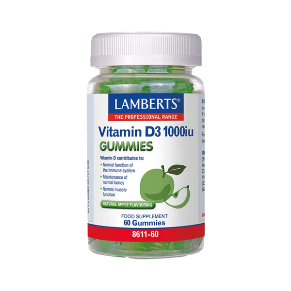 Lamberts Vitamin D3 1000iu Gummies