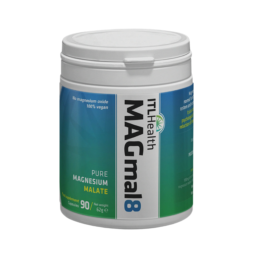 Magmal8 Pure Magnesium Malate 90 capsules
