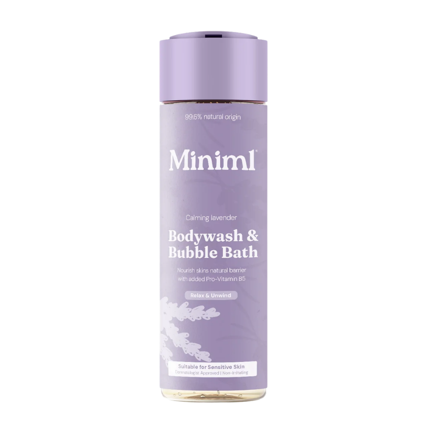 Miniml Bodywash & Bubble Bath Lavender