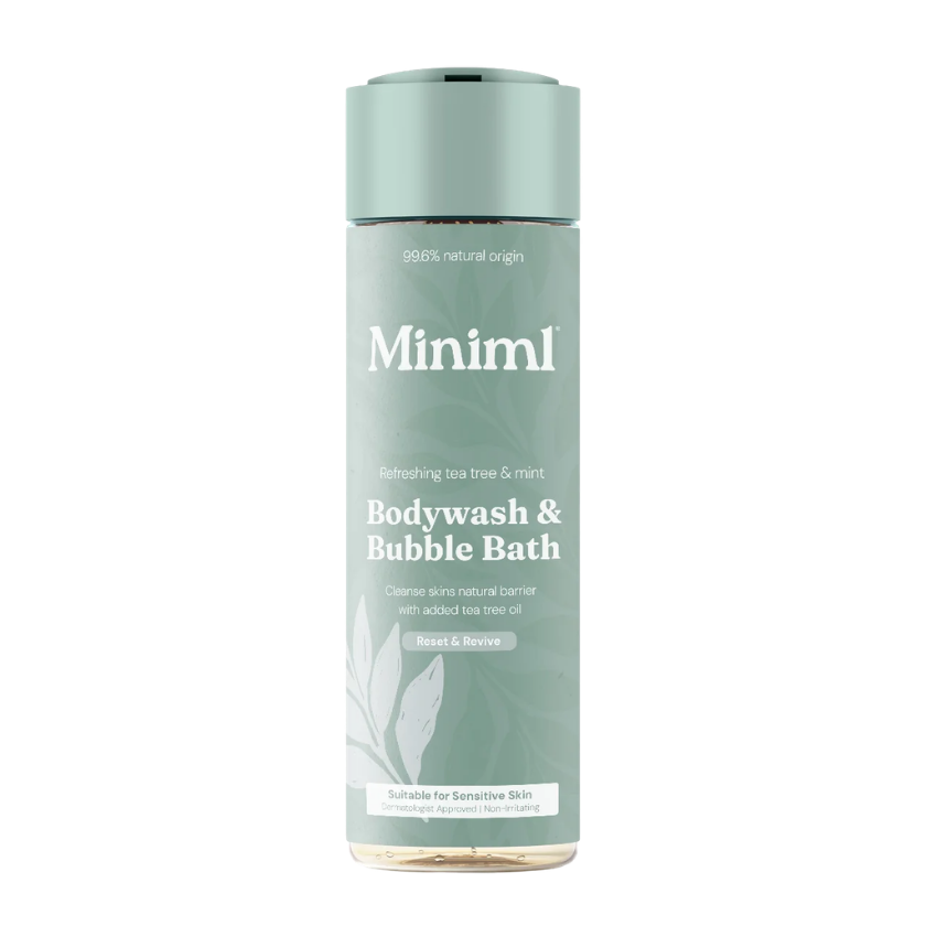 Miniml Bodywash & Bubble Bath Tea Tree & Mint