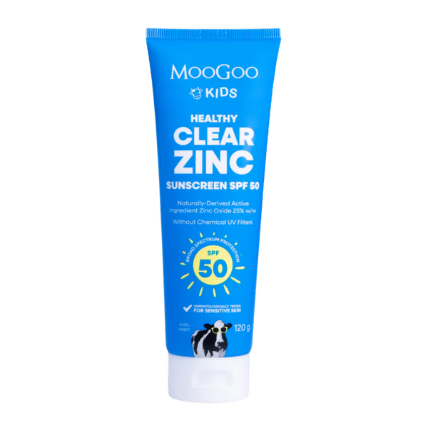 MooGoo Kids Clear Zinc SPF50