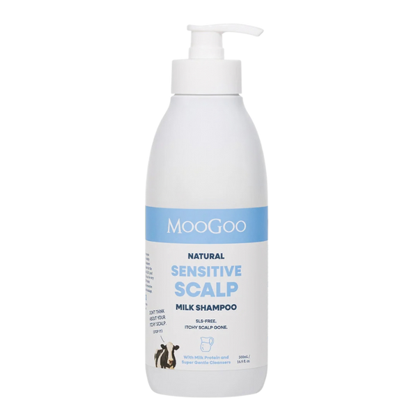MooGoo Natural Sensitive Scalp Milk Shampoo 500ml
