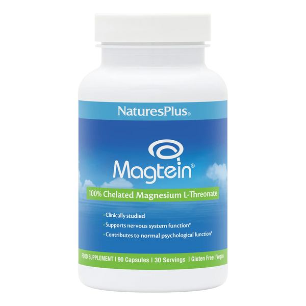 NaturesPlus Magtein 100% Chelated Magnesium L Threonate 90 caps
