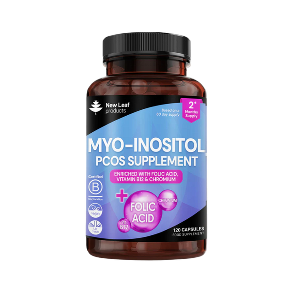 New Leaf Myo-Inositol 120 Caps