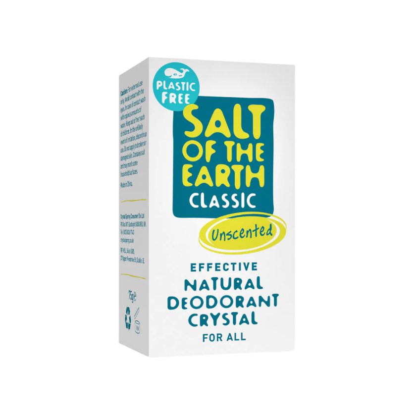 Salt Of The Earth Unscented Natural Deodorant Crystal Refill 75g