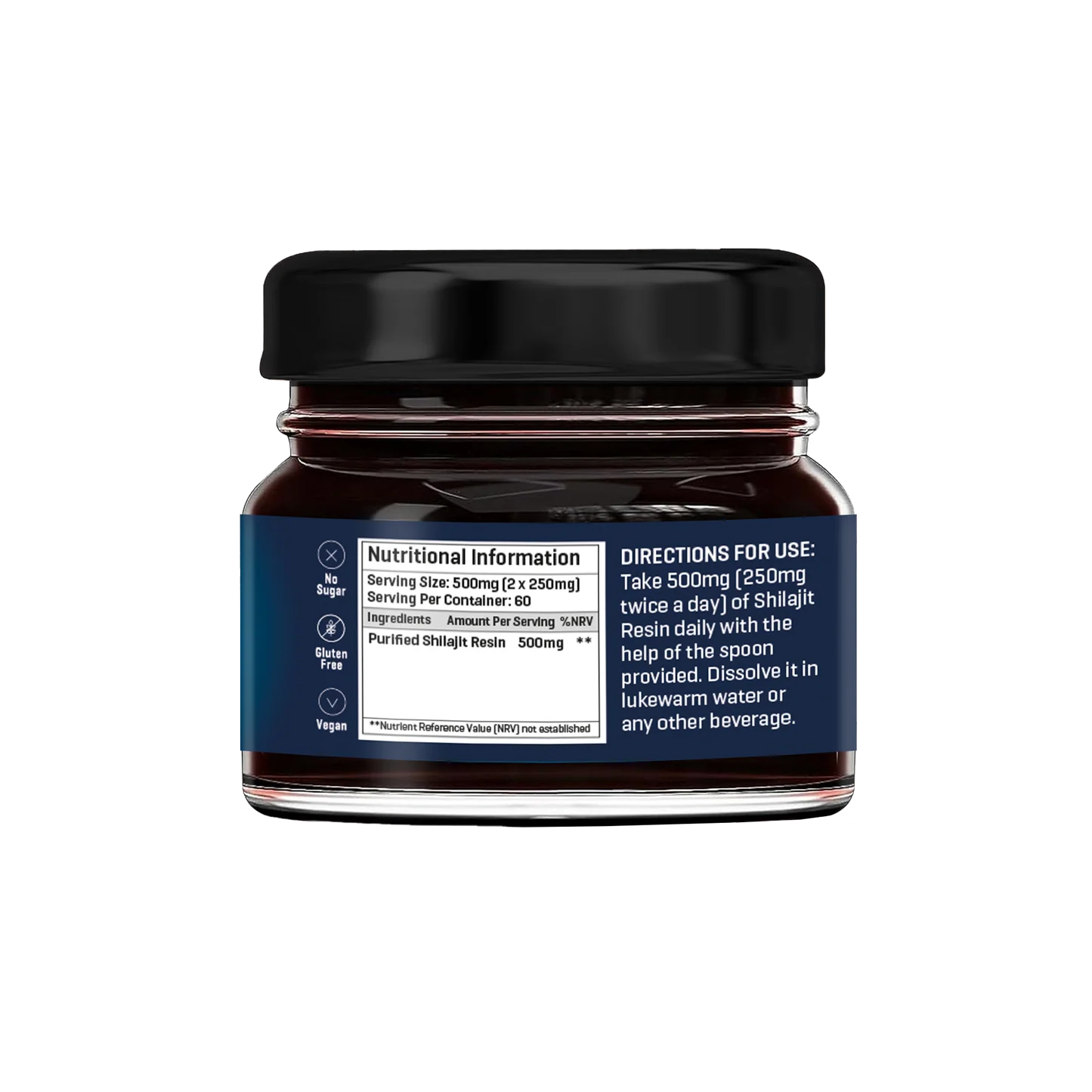 The Good Guru Shilajit Pearl Resin 20g