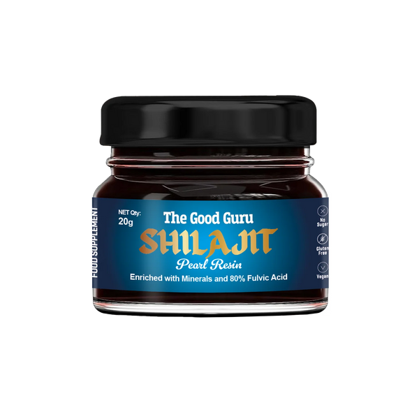 The Good Guru Shilajit Pearl Resin 20g
