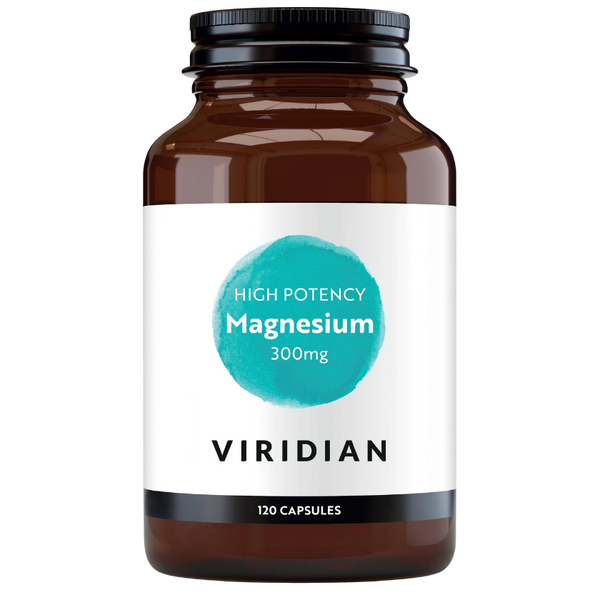 Viridian High Potency Magnesium 300Mg - 120 Veg Caps