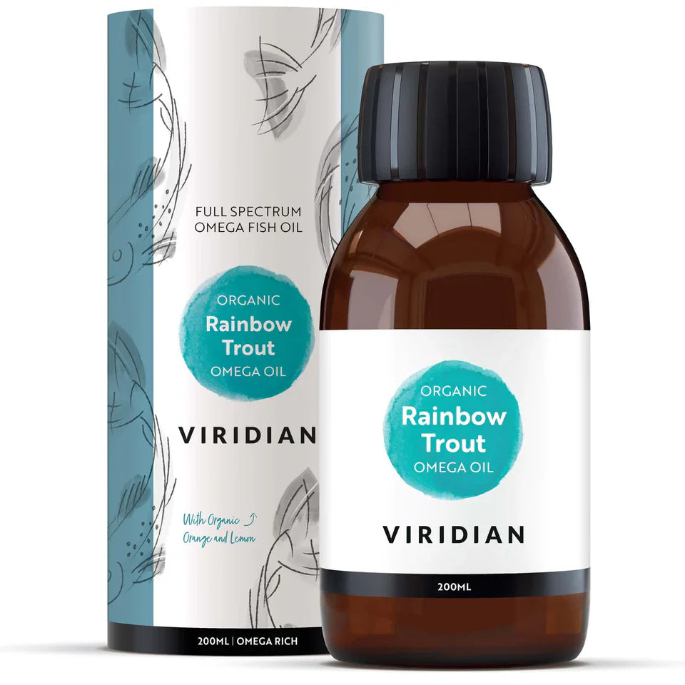 Viridian Nutrition Scandinavian Rainbow Trout Oil - 90 softgels