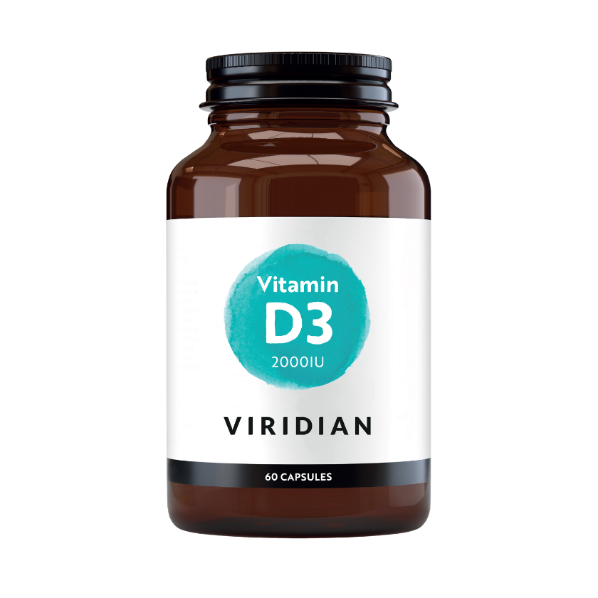 Viridian Vitamin D 2000iu - 60 caps